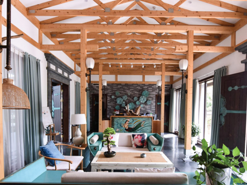 Wooden Structure Guesthouses Nedaleko Slender West Lake v Yangzhou